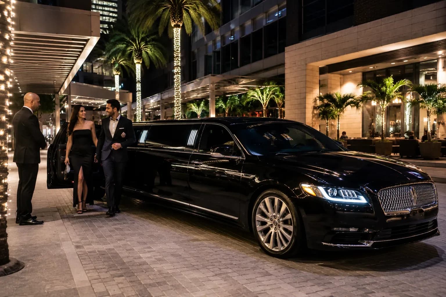 Houston chauffeur service MG Luxury Limo stretch limousine black car sedan SUV Texas